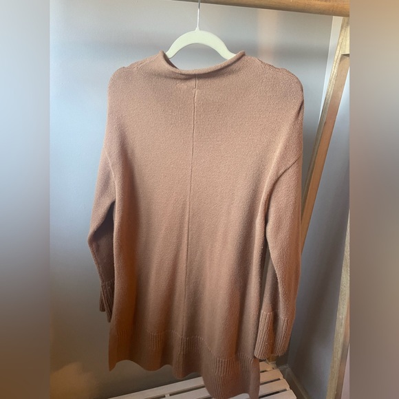 Anthropologie Caramel Tunic Mock Neck Sweater - Picture 3 of 3